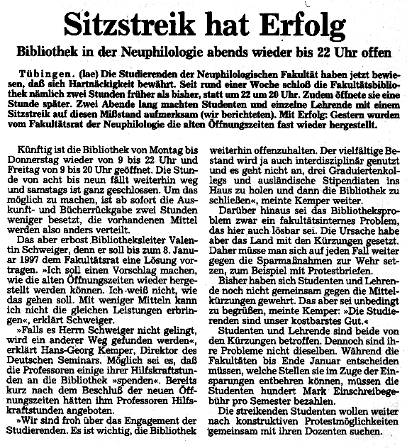 Zeitungsartikel